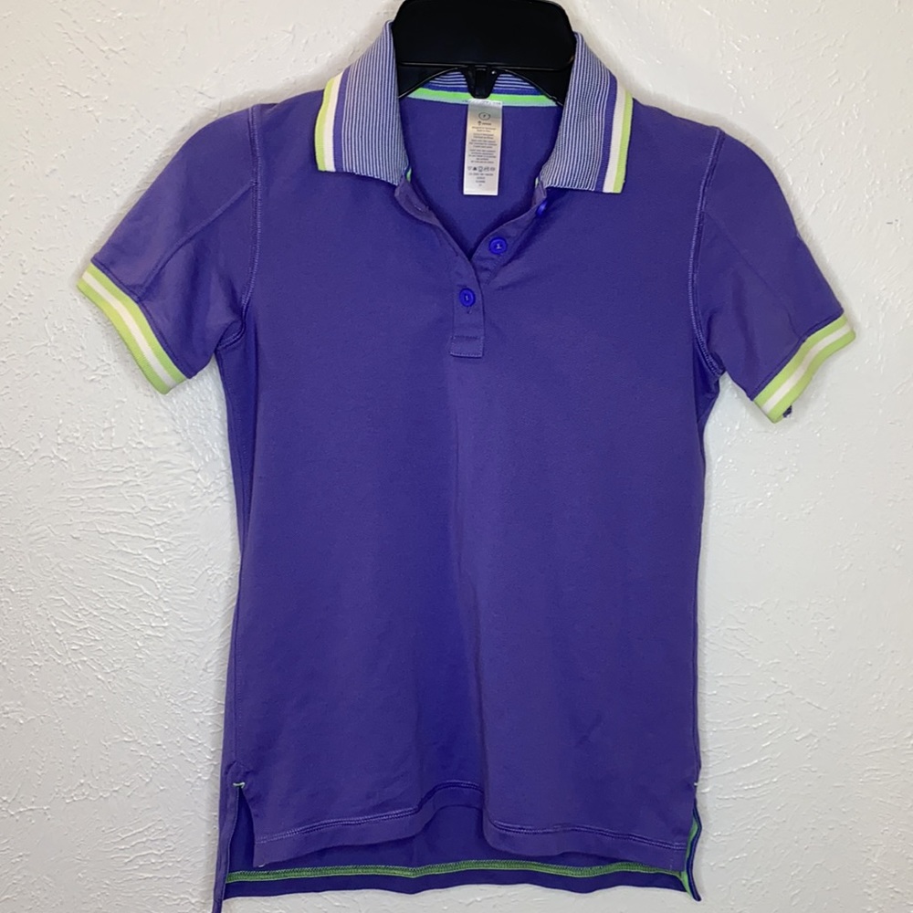 Ivivva We Run the Green Polo Shirt #81N